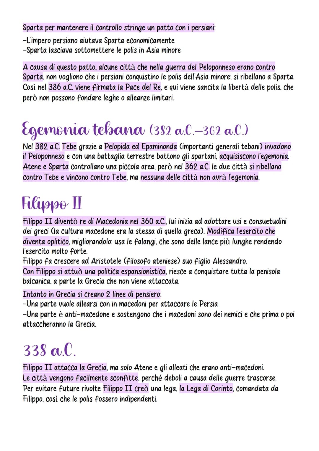 PARTE 1
nel 546 a.C.
Ciro il Grande (imperatore persiano) conquista tutta l'attuale Turchia (che a quel tempo si
chiamava Lidia), sottomette