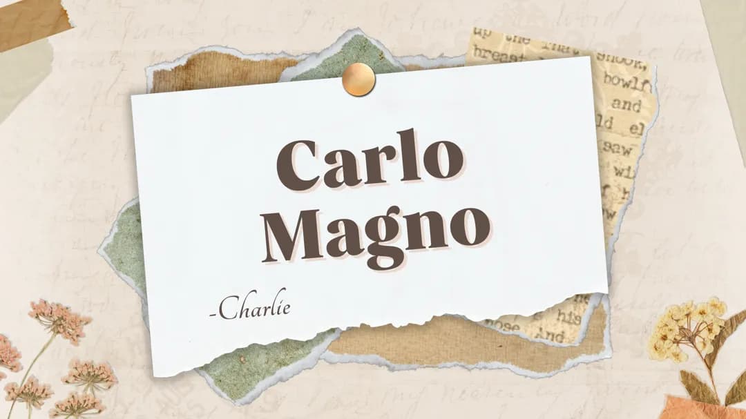 Powerpoint Carlo Magno