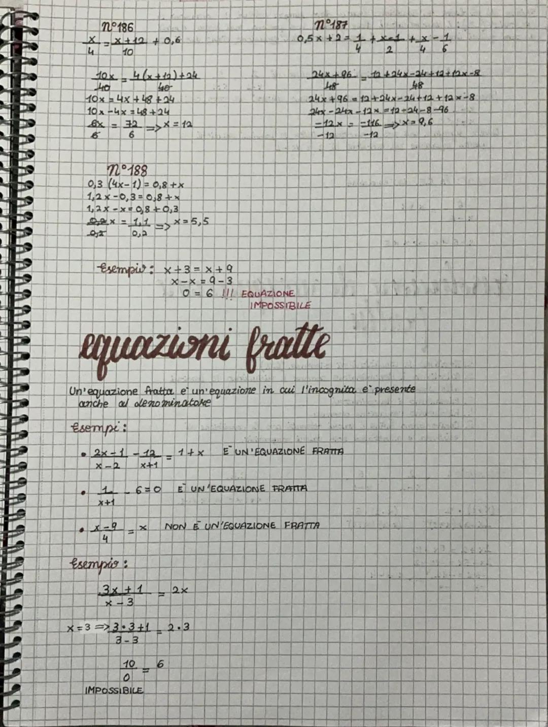 equazioni lineare
equazioni: un'equazione è un ugualianza tra due
espressioni letterall
Le due espressioni uguagliate si dicono MEMBRI dell'