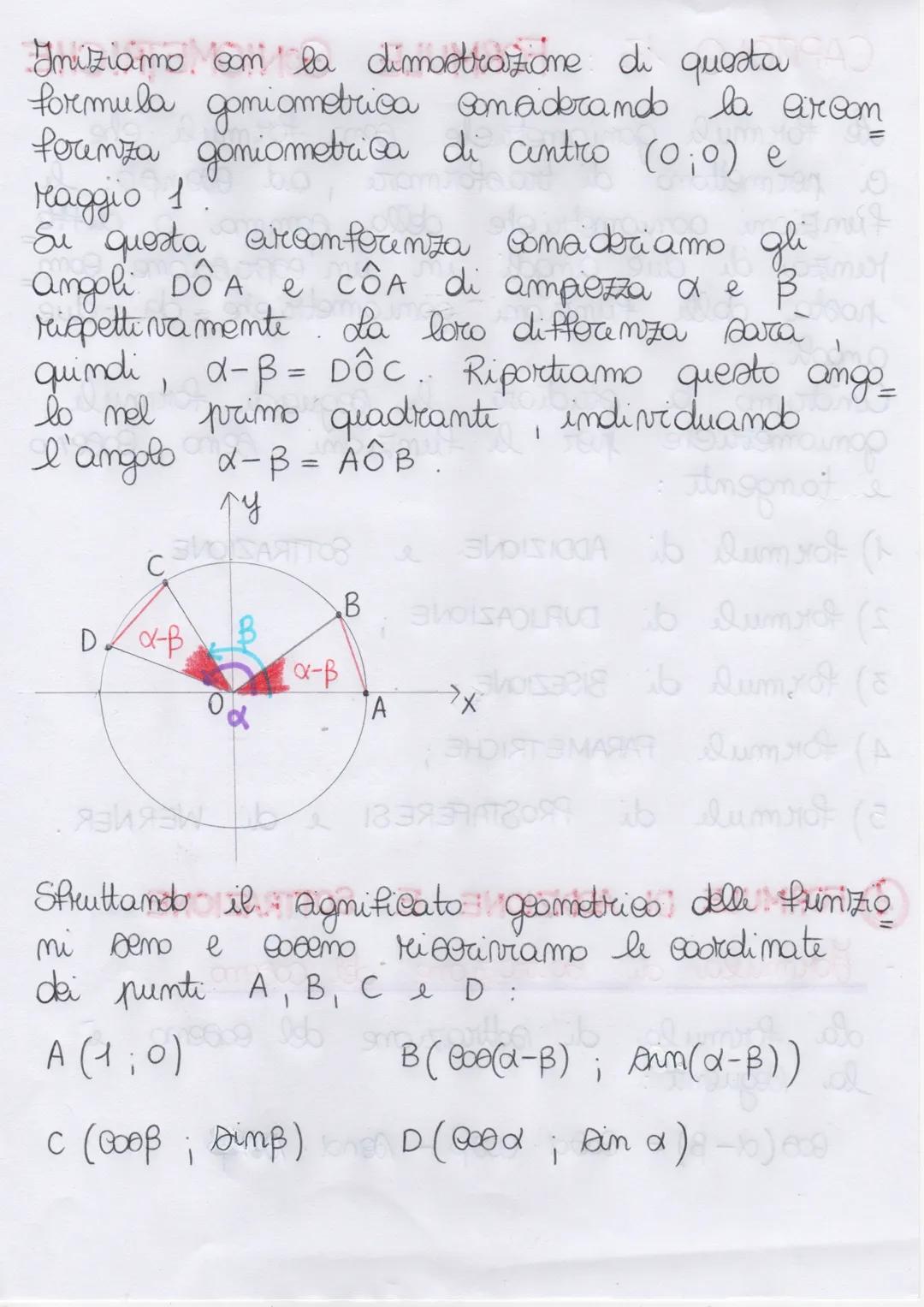 CAPITOLO 13 FORMULE GONIOMETRICHE
mojmoo
1
de formule goniometriche sono formule che
ci permettono di trasformare ad esempio, le
funzioni go