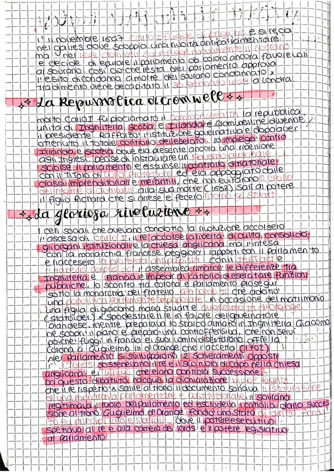 prima rivoluzione inglese
un epoca di conflitti ++
C'Europa del xul secolo si cara nerizza x forti tension interne alregni
contrast nascono 
