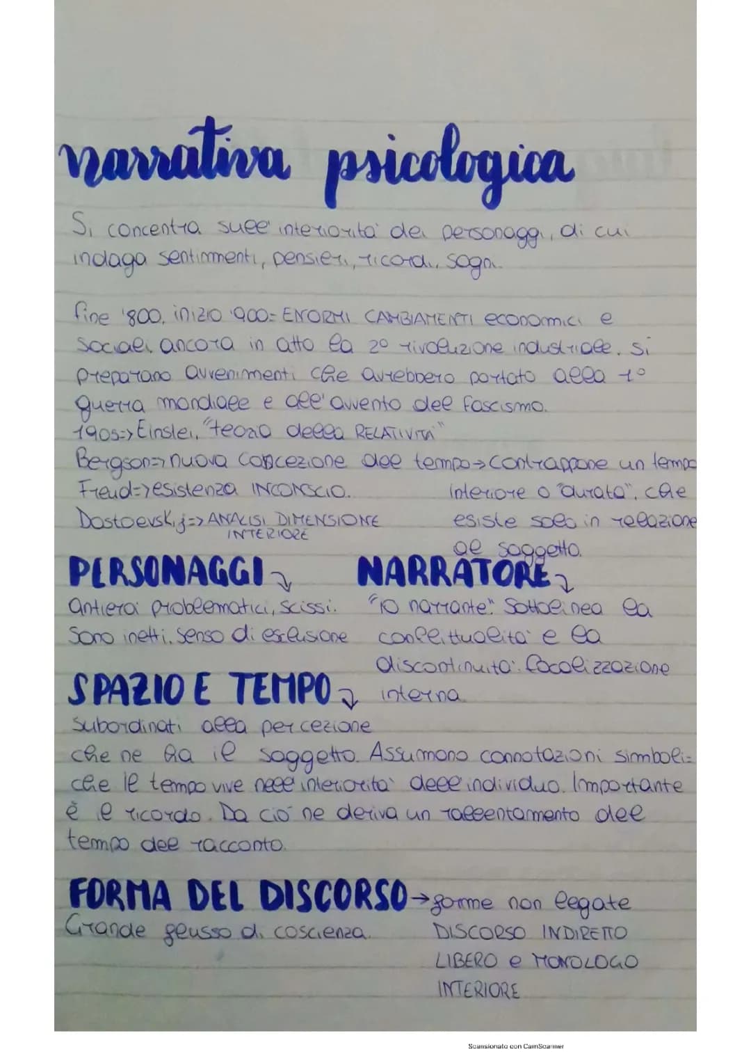 Narrativa Psicologica