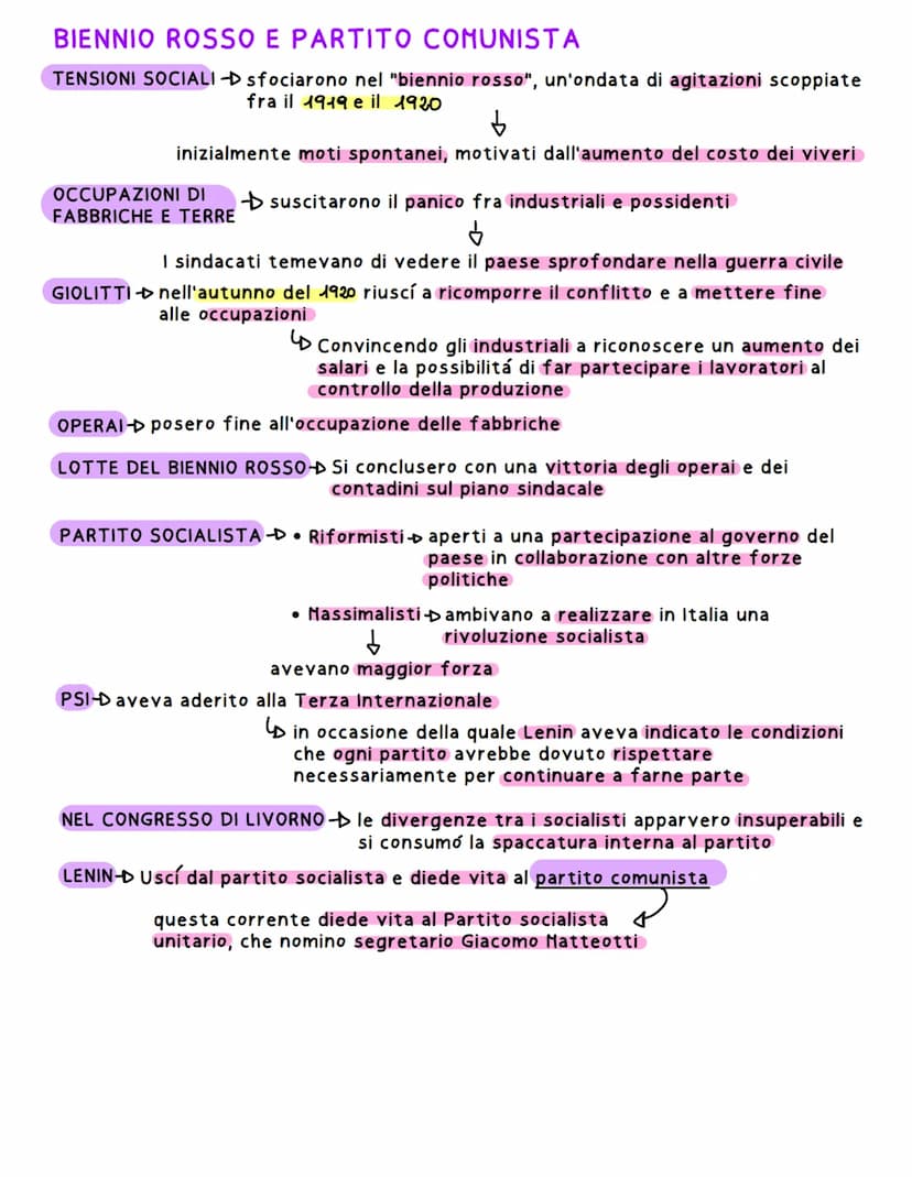 DOPOGUERRA
CRISI DEL DOPOGUERRA
L'ITALIA D Al termine della guerra dovette affrontare numerosi problemi economici e
sociali
RICONVERTIRE L'E