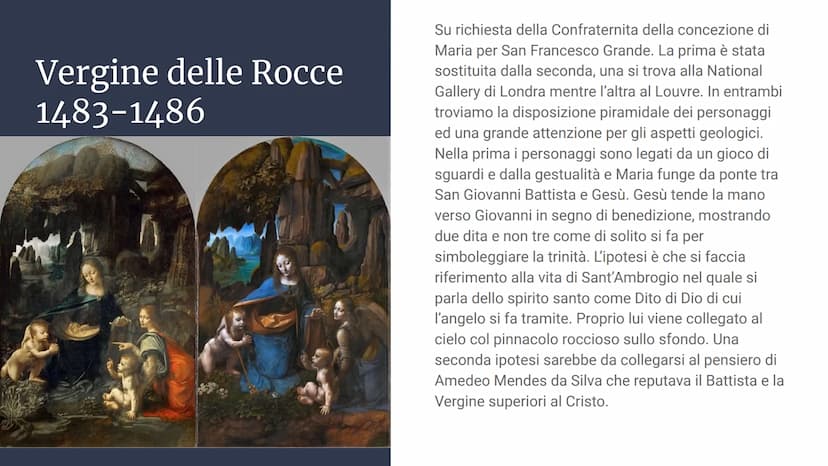 Leonardo da Vinci
Vinci, 1452 - Amboise, 1519 Vita
Leonardo fu pittore, scultore, architetto e
ingegnere. Figlio di una contadina e del nota