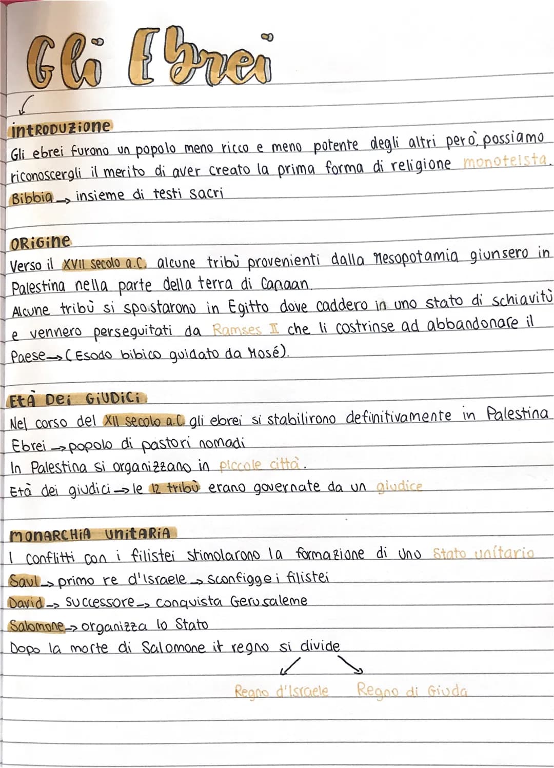 Gli Ebres
intRODUZione
Gli ebrei furono un popolo meno ricco e meno potente degli altri però, possiamo
riconoscergli il merito di aver creat