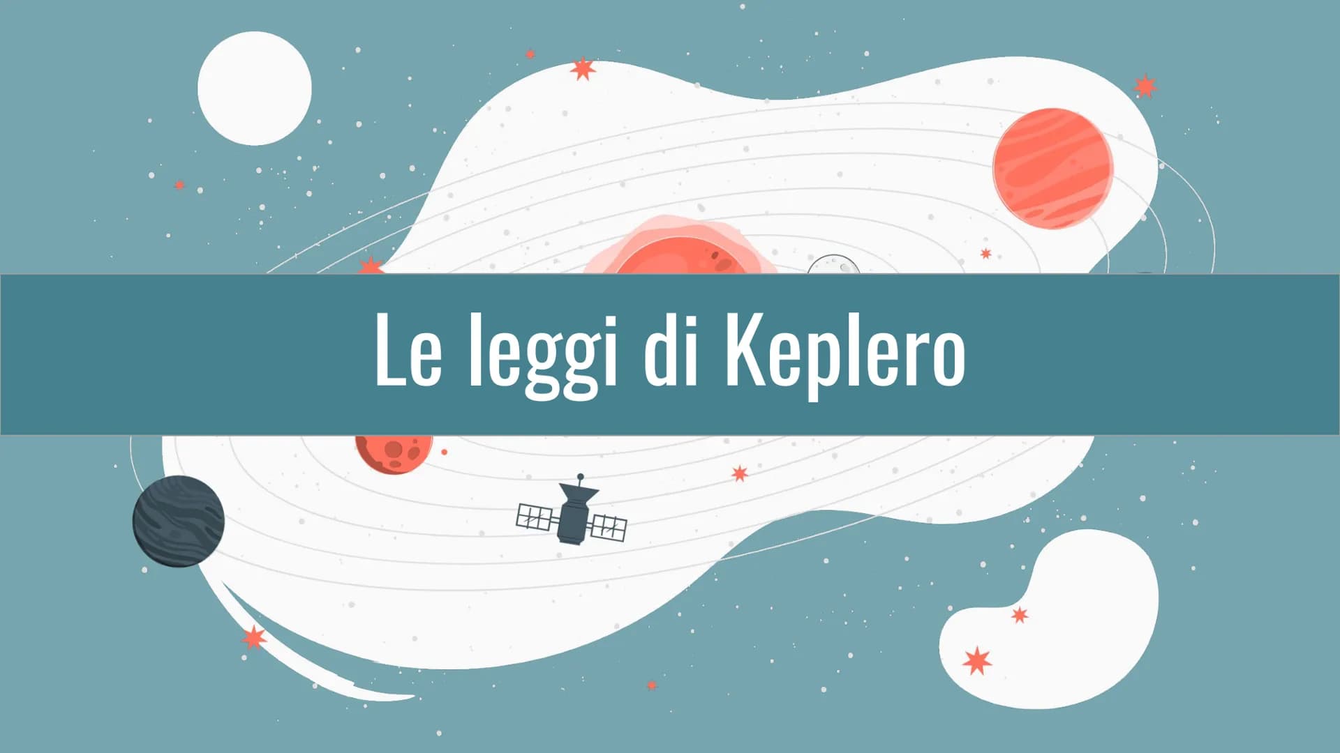 Le leggi di Keplero M
ATATIS SUA
Keplero fu un astronomo tedesco
che mostrò tramite 3 leggi come i
pianeti si muovessero intorno al
sole. No