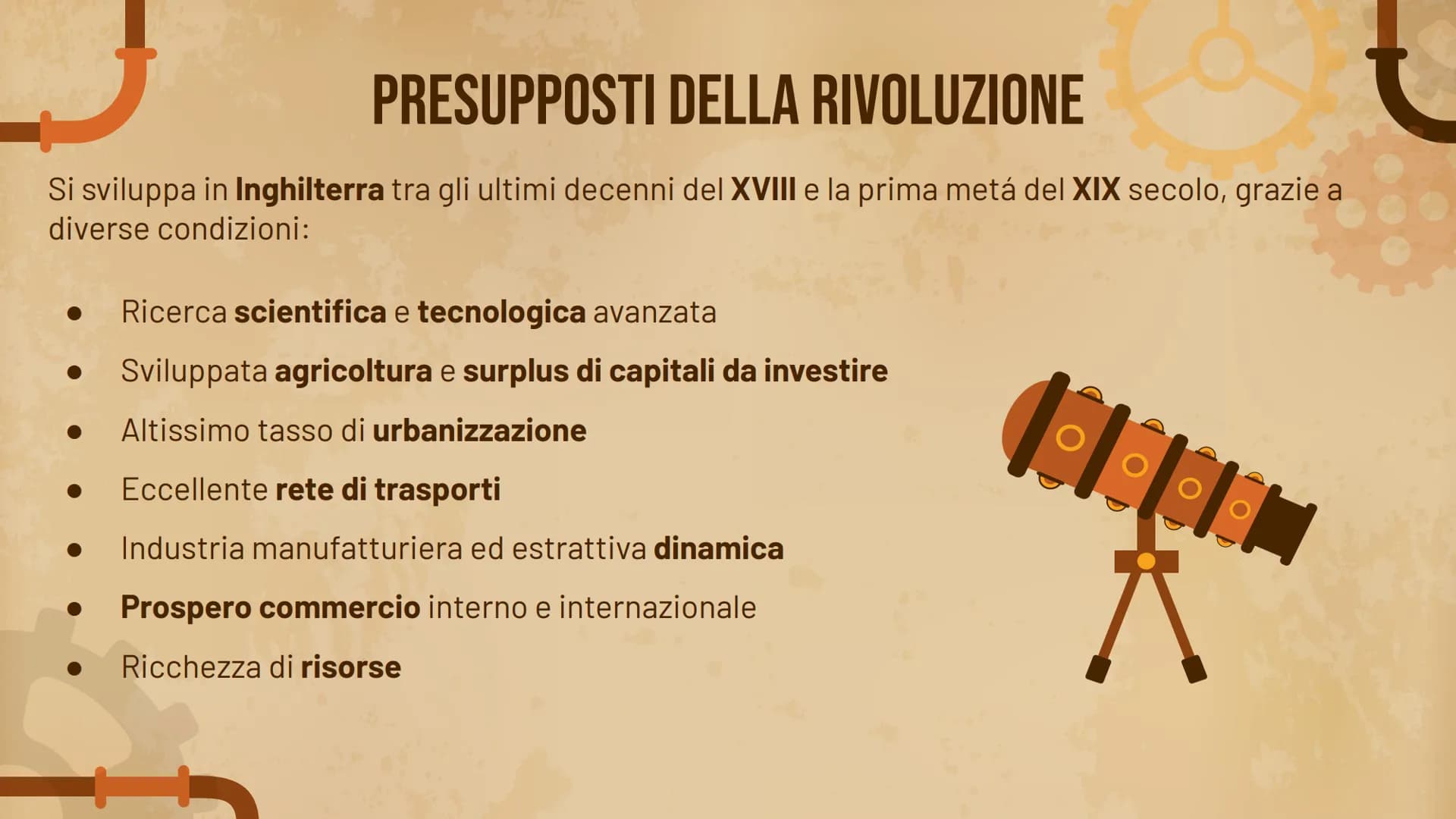 3
RIVOLUZIONE
INDUSTRIALE
JUJ
t 01
DEFINIZIONE
03
INVENZIONI
02
CONTESTO STORICO
04
EFFETTI H
C
01
DEFINIZIONE
"Rivoluzione industriale": un