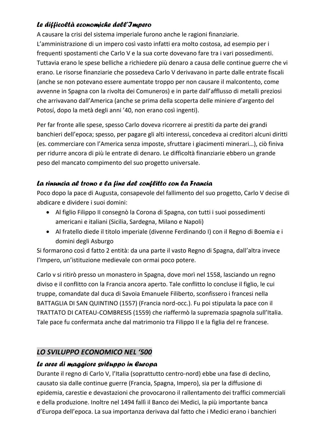 l'età di Carlo V: capitolo 13
IL PROGETTO IMPERIALE DI CARLO V
La nascita di un impero immenso
Il duca di Borgogna Carlo, si trovò già da gi