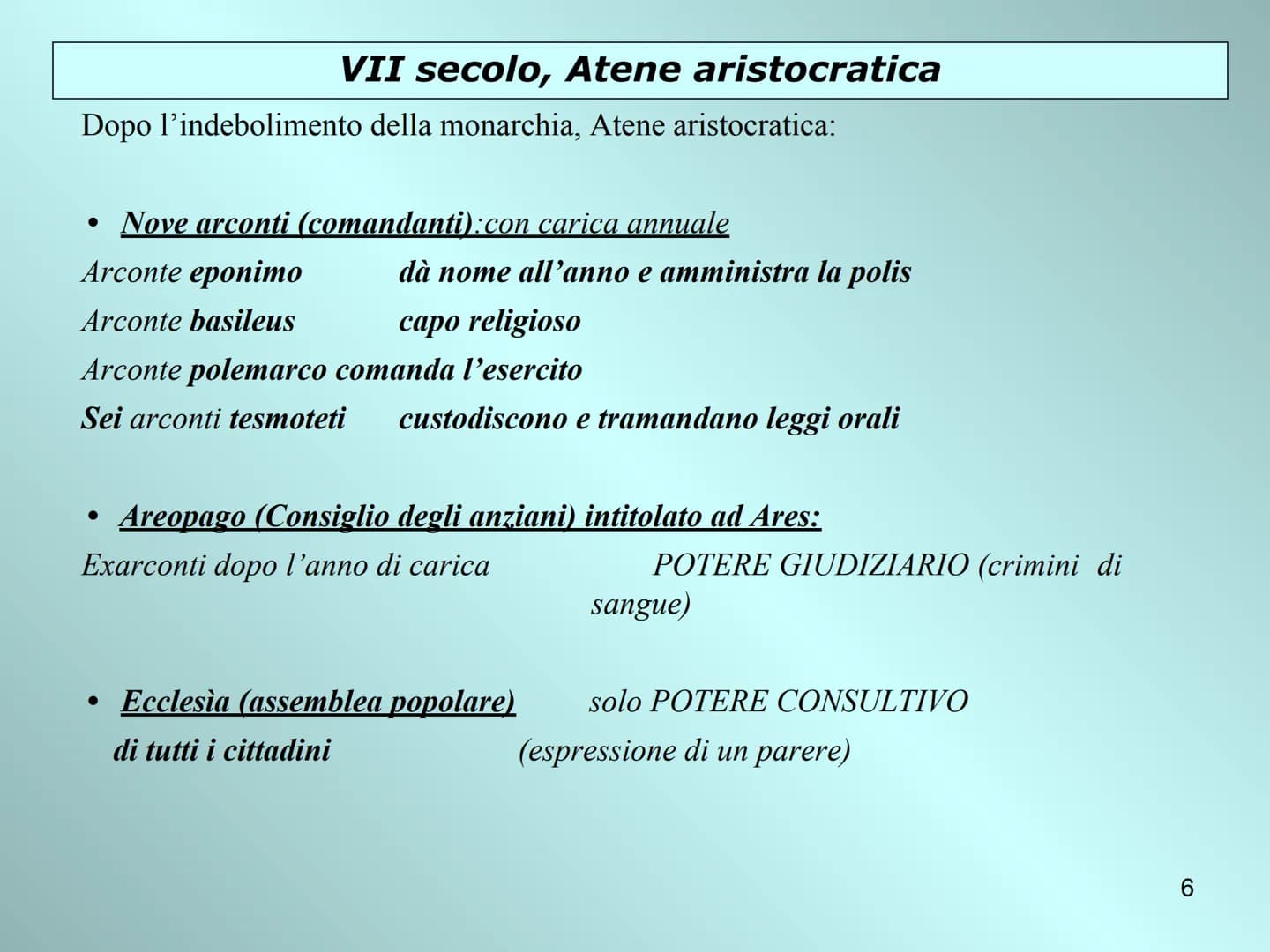 Sparta e Atene
due opposti
modelli politici
i
Licurgo
Solone
1 Sparta: città della guerra
Dove: in Laconia (tra VIII eVII sec. conquista del