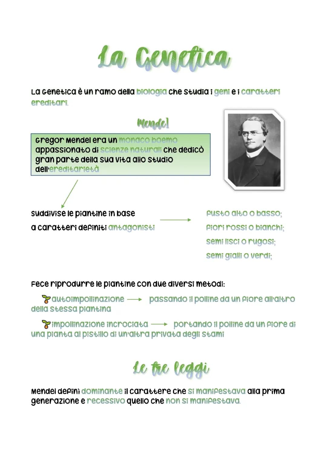 La genetica