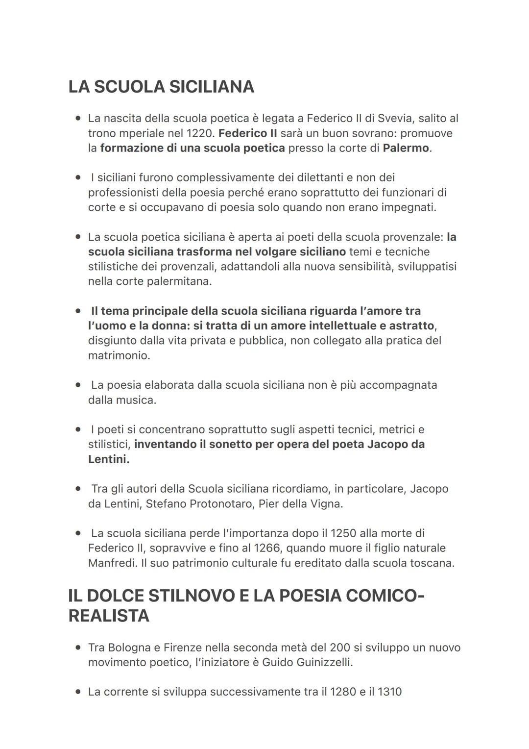 La Scuola Siciliana e Guido Guinizzelli: Dolce Stil Novo Spiegato