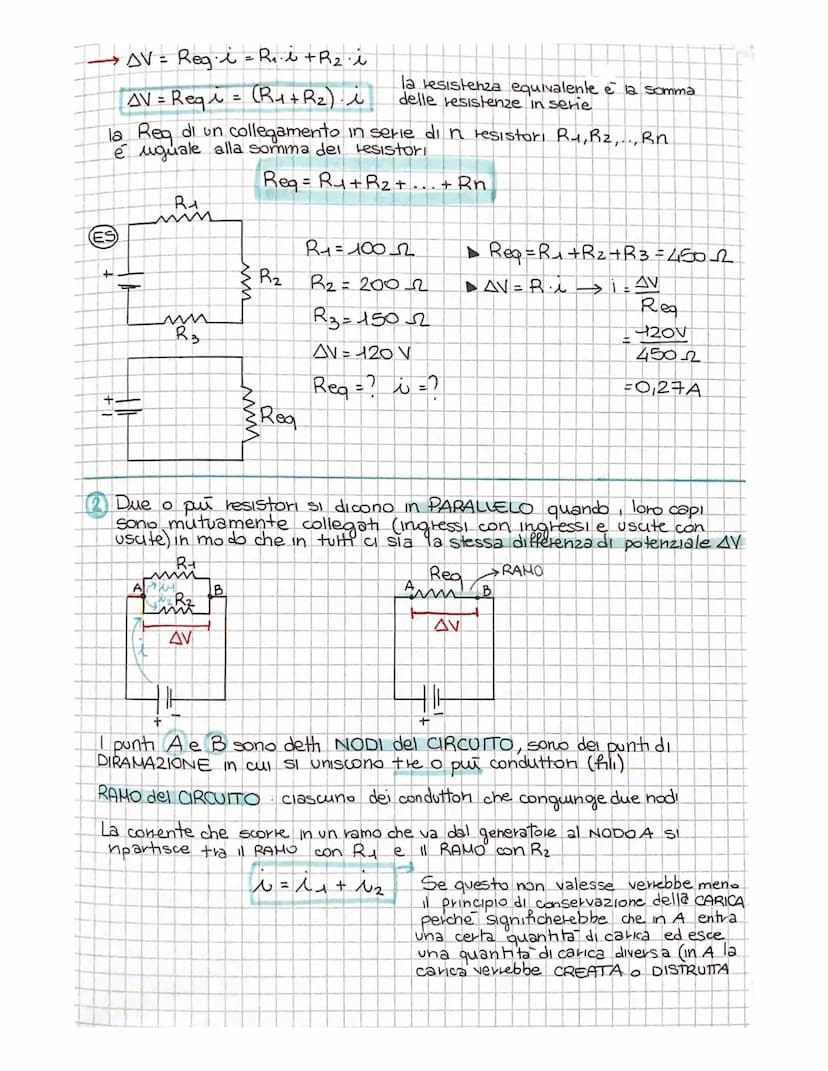 CIRCUITI ELETTRICI
Un circuito elettrico e un insieme di conduttori connessi tra loro e
collegati ad almeno un generatore di tensione (es. P