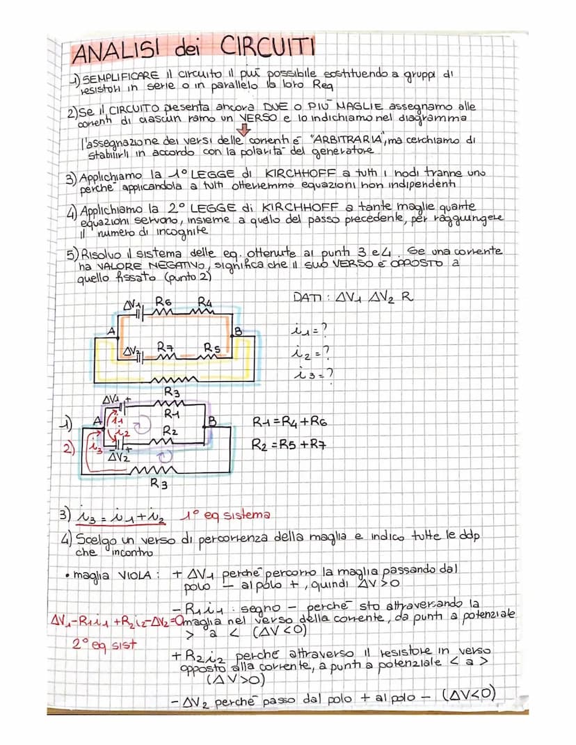 CIRCUITI ELETTRICI
Un circuito elettrico e un insieme di conduttori connessi tra loro e
collegati ad almeno un generatore di tensione (es. P