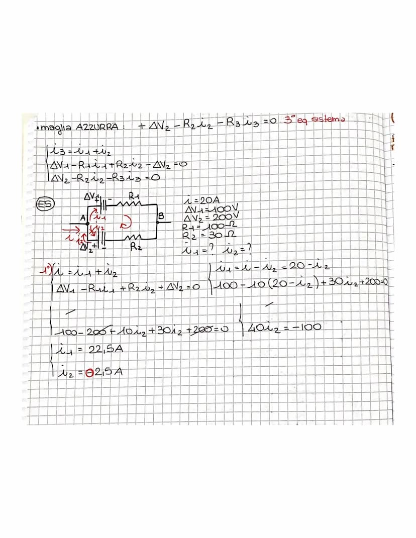 CIRCUITI ELETTRICI
Un circuito elettrico e un insieme di conduttori connessi tra loro e
collegati ad almeno un generatore di tensione (es. P