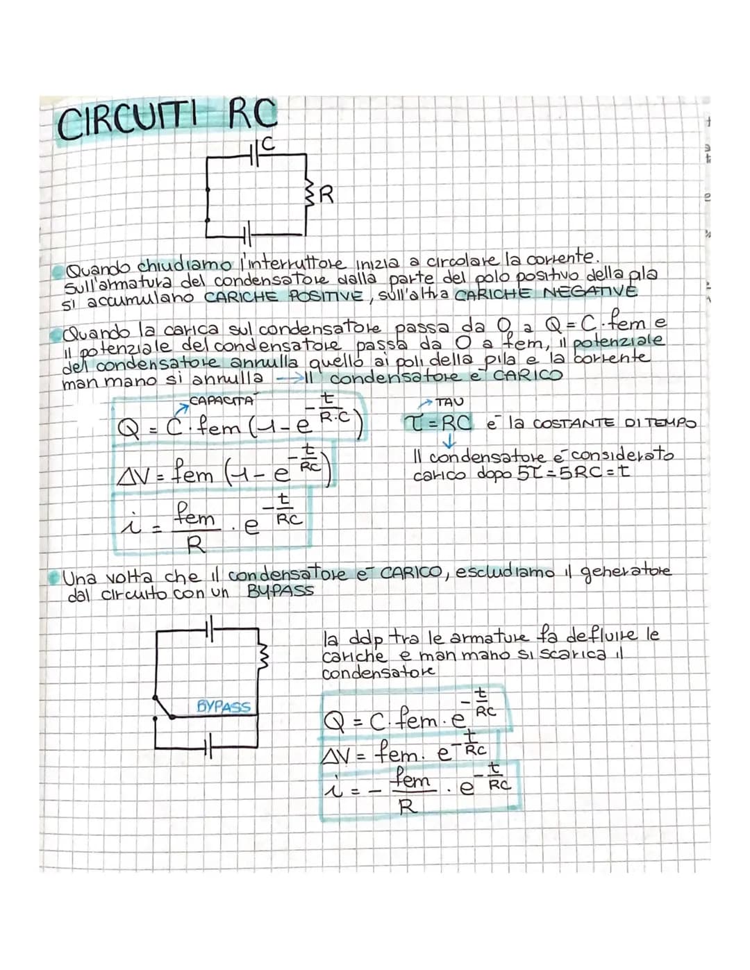 CIRCUITI ELETTRICI
Un circuito elettrico e un insieme di conduttori connessi tra loro e
collegati ad almeno un generatore di tensione (es. P