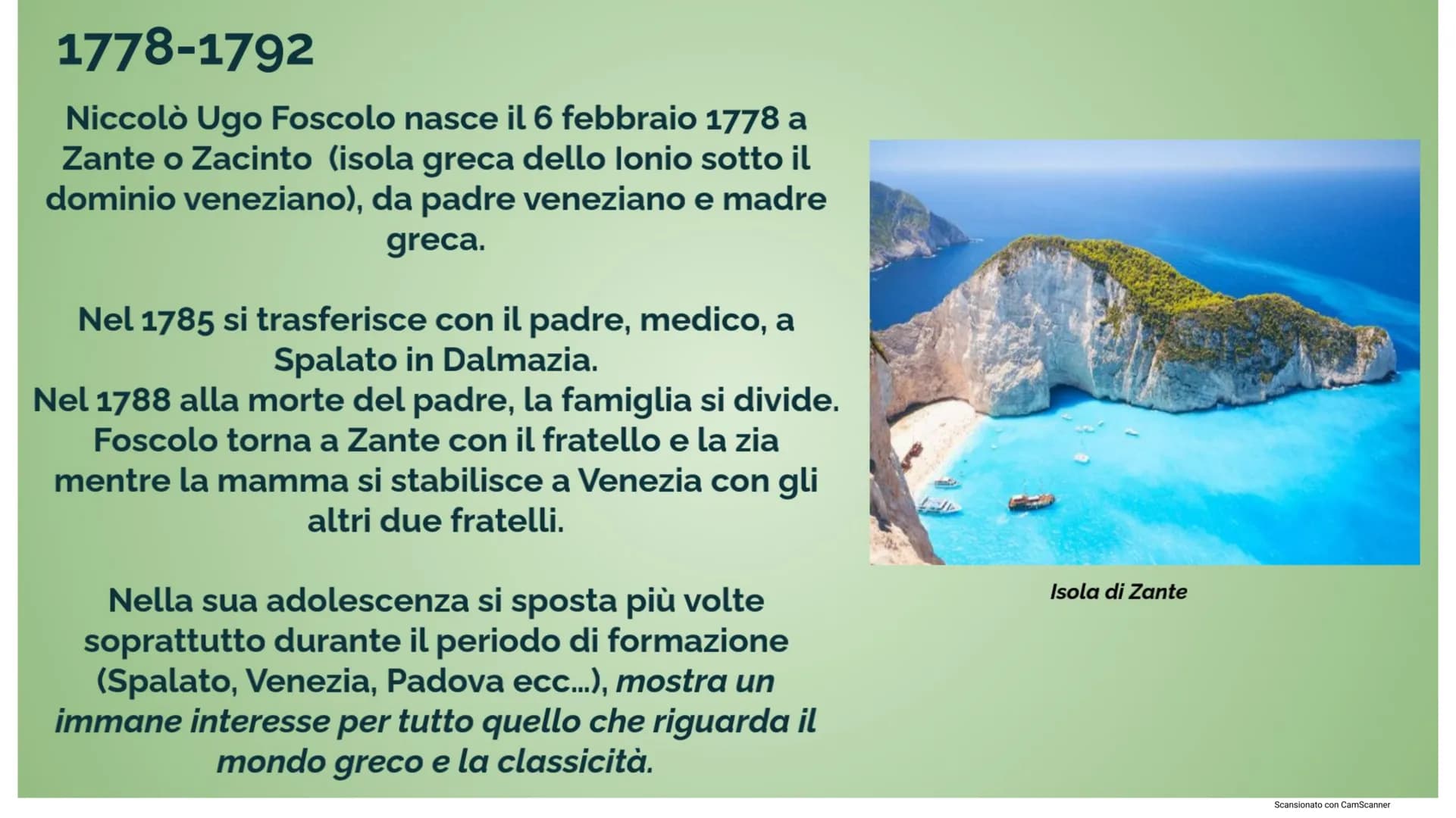 Ugo Foscolo
(1778-1827)
**
"Un uomo
non muore mai
se c'è qualcuno
che lo ricorda."
11. fedents Surare
Istituto Tecnico
Federico II
Naro
Carm