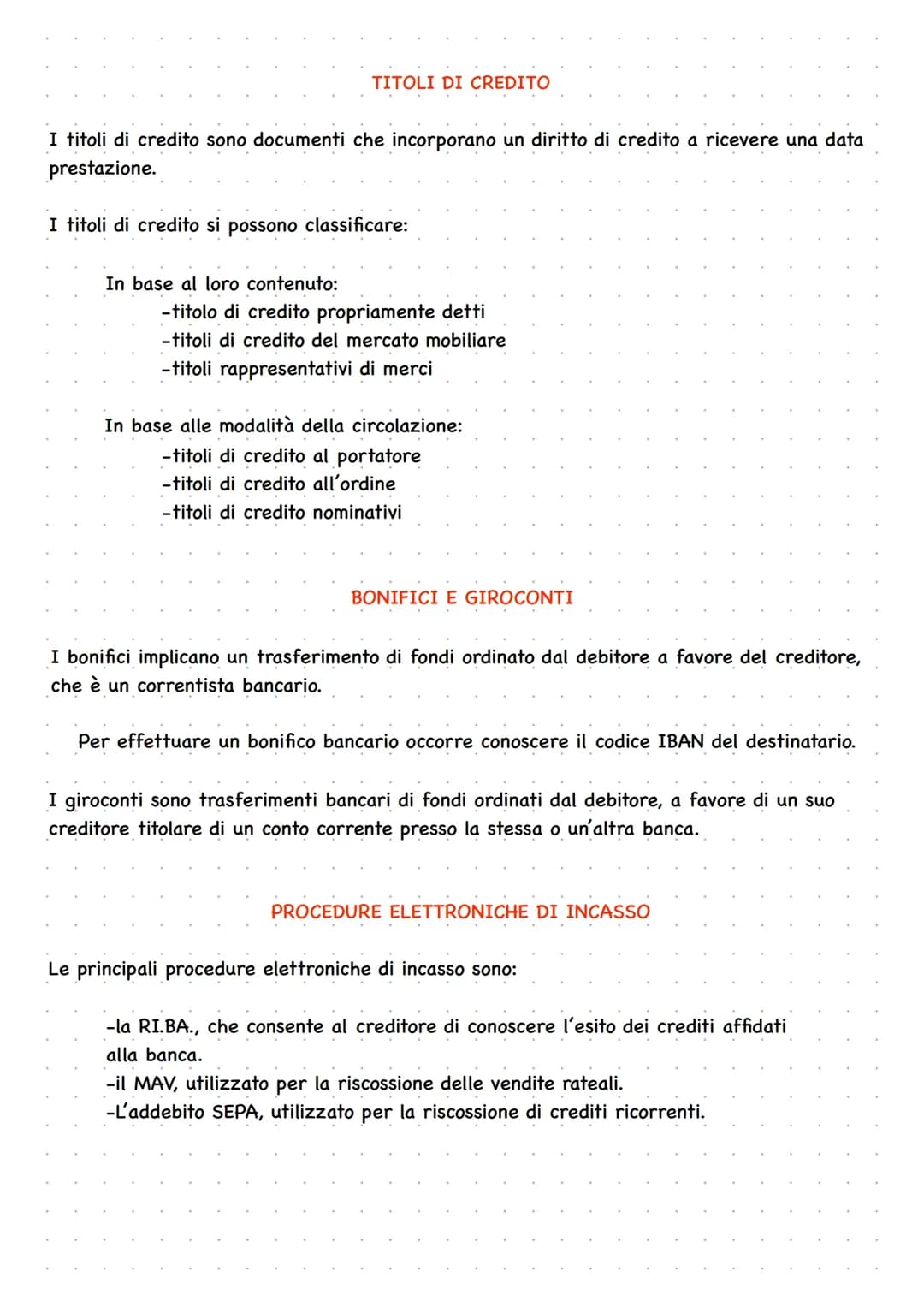 i mezzi di pagamento e le cambiali