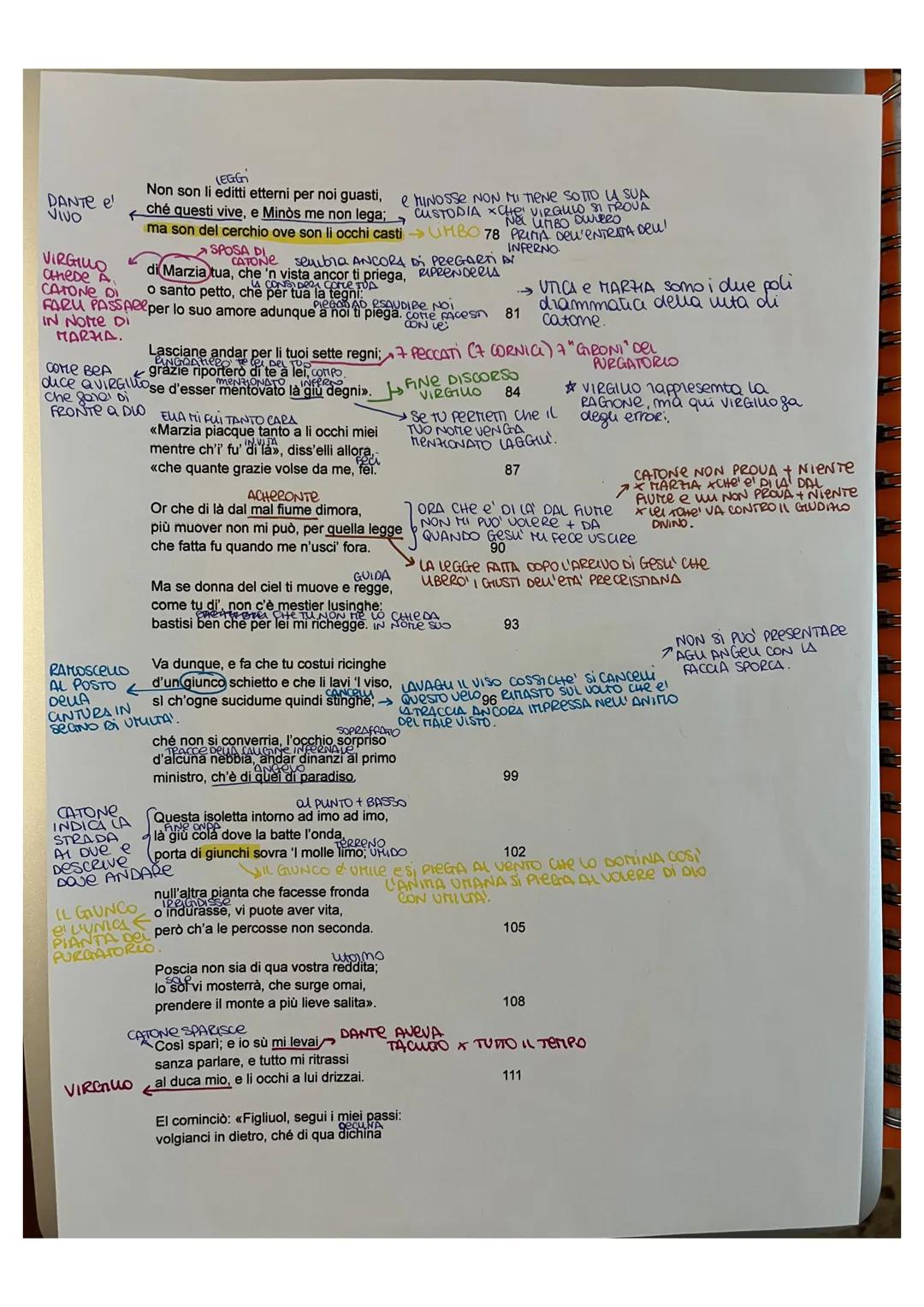 descuae
L'ames
CANTO I
→SULA SPIAGGIA DEL PURGATORIO CATONE
seveua fiduca
Per correr miglior acque alza le vele
INTLOduce iL TEMA "UBERTA" "