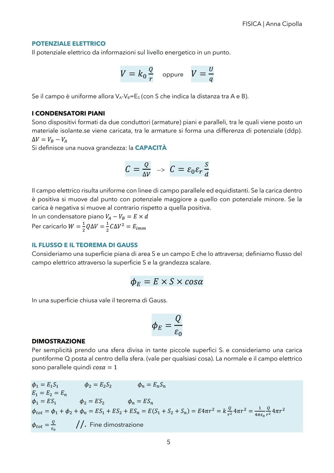 FISICA | Anna Cipolla

# L'ELETTROSTATICA

L'elettrizzazione è un fenomeno fisico che consiste nel fornire carica elettrica ad un corpo
iniz