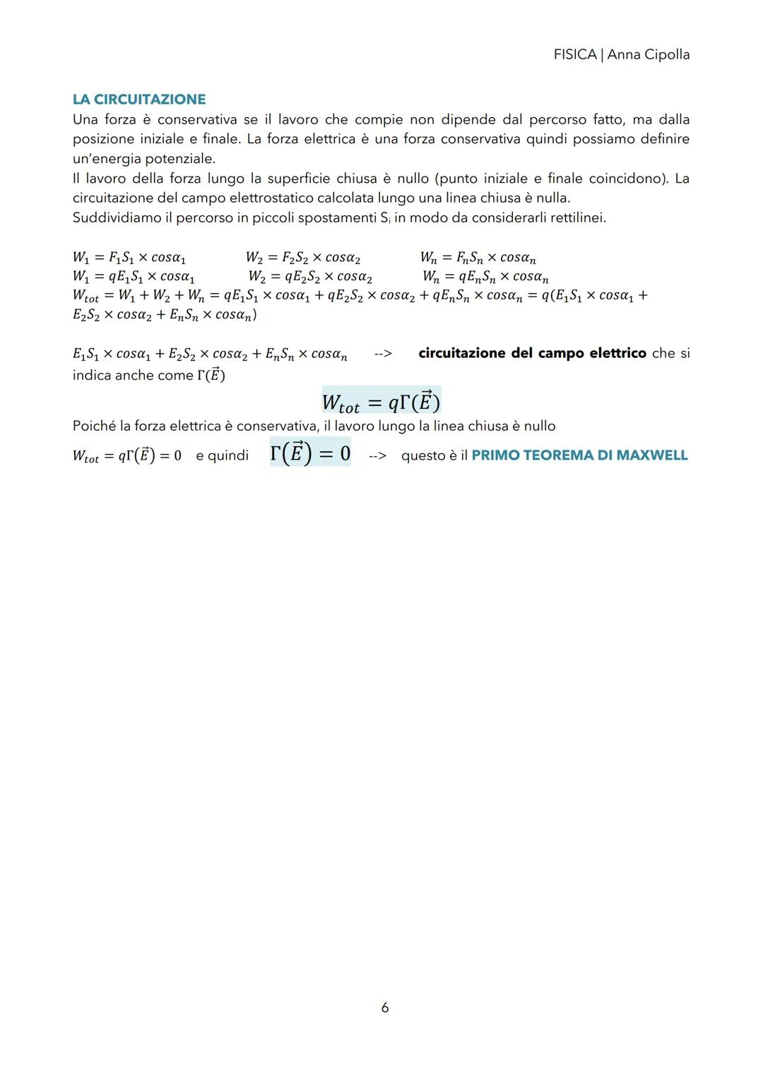 FISICA | Anna Cipolla

# L'ELETTROSTATICA

L'elettrizzazione è un fenomeno fisico che consiste nel fornire carica elettrica ad un corpo
iniz