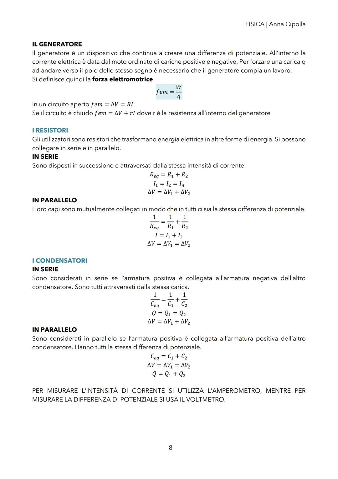 FISICA | Anna Cipolla

# L'ELETTROSTATICA

L'elettrizzazione è un fenomeno fisico che consiste nel fornire carica elettrica ad un corpo
iniz