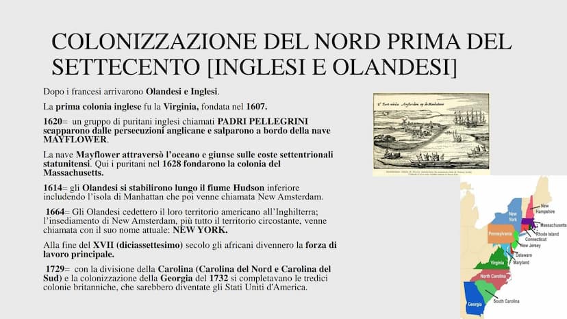 RIVOLUZIONE
AMERICANA COLONIZZAZIONE
SETTECENTO [NATIVI AMERICANI]
I primi abitanti che si stabilirono nel Nord America molto prima dell'arr