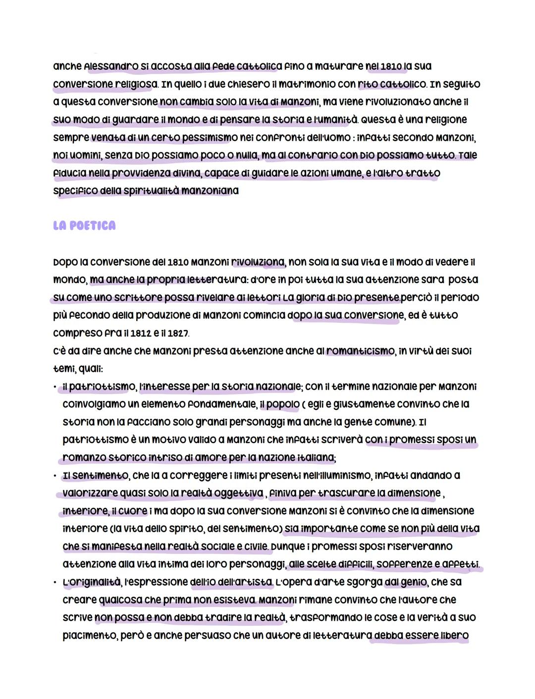 1 promessi sposi
LA VITA DI ALESSANDRO MANZONI
Alessandro Manzoni nasce a Milano nel 1785, figlio di Giulia Beccaria e Pietro Manzoni. sua
m