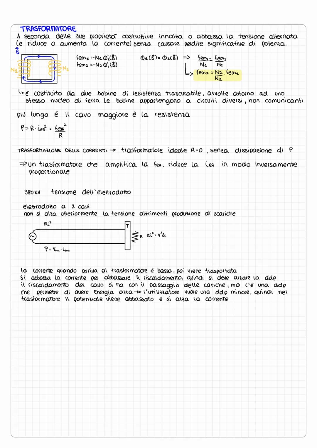 ✓
elettromagnetismo
potenza che Fest da
al circuito, che viene
dissipata per effetto
Joule
LEGGE DI
FARADAY-NEUMANN
orient
€
Di
`P = Pel
Fes