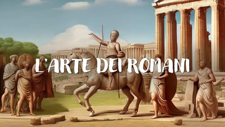 Know L'ARTE DEI ROMANI - Riassunto su PowerPoint thumbnail