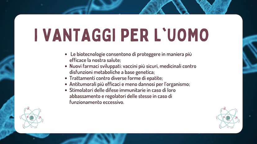 €
LE BIOTECNOLOGIE
* DEFINIZIONE
Le biotecnologie sono l'applicazione tecnologica che si serve dei sistemi
biologici, degli organismi vivent