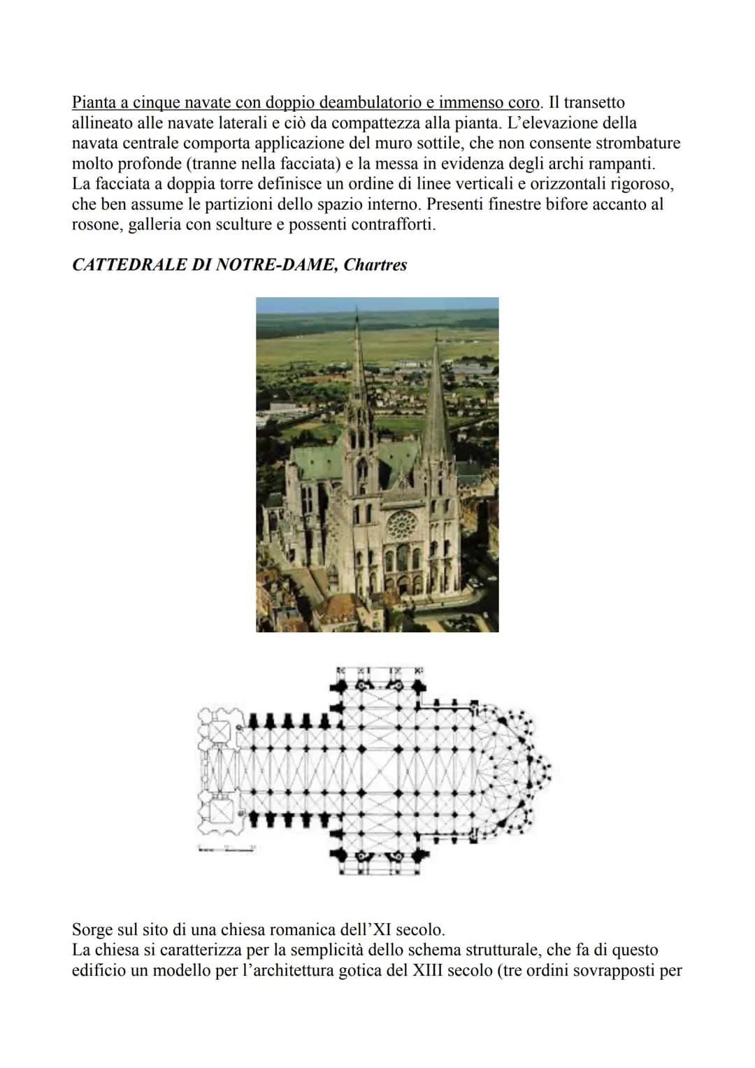 IL GOTICO
Gotico stile architettonico sorto nel XII secolo nel nord della Francia e irradiatosi in
tutta Europa. Sola eccezione fu l'Italia,