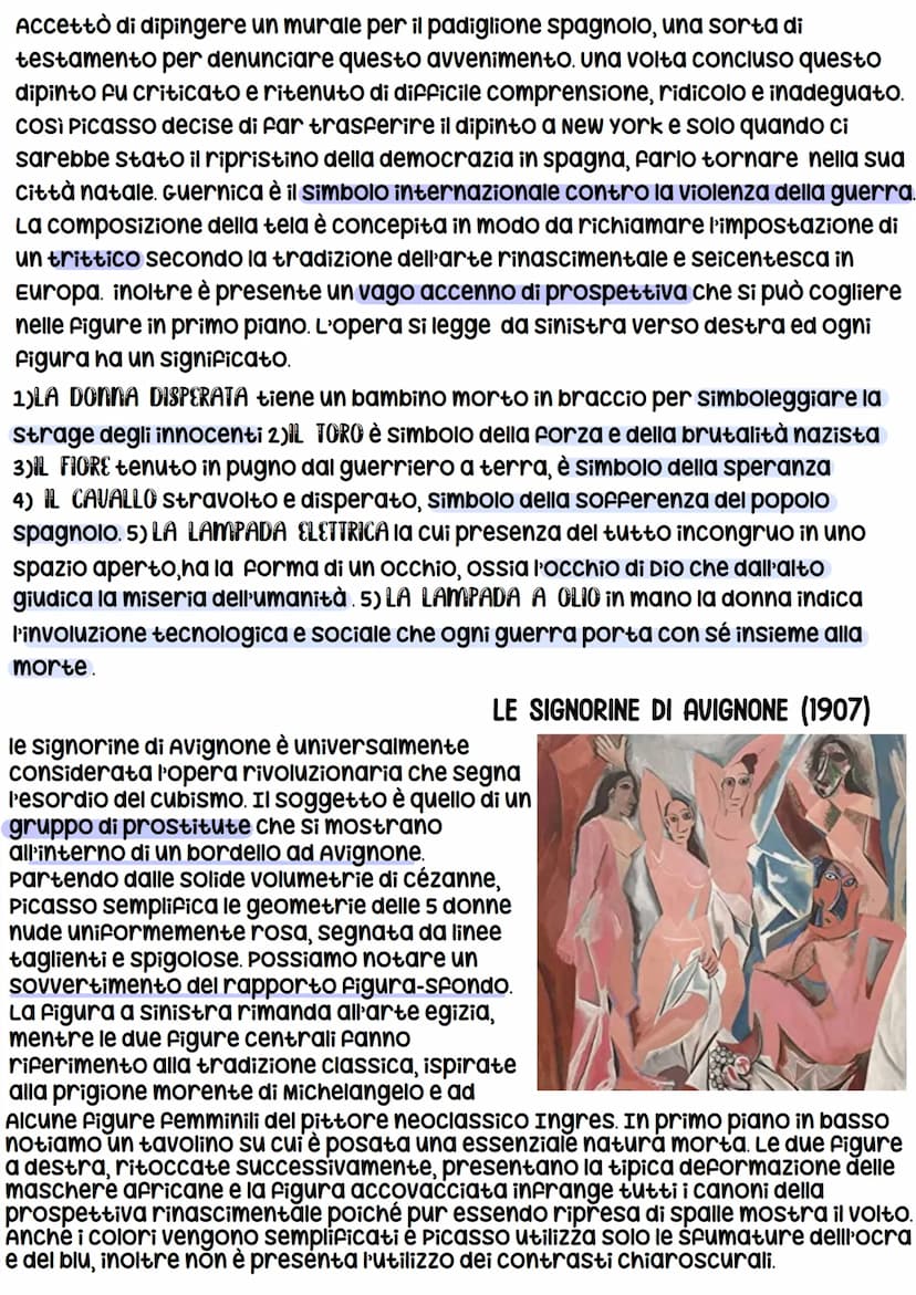 Cubismo
Il cubismo è un movimento artistico nato in Francia agli inizi del 900, furono
i dipinti di cezanne, primo pittore a rifiutare le tr