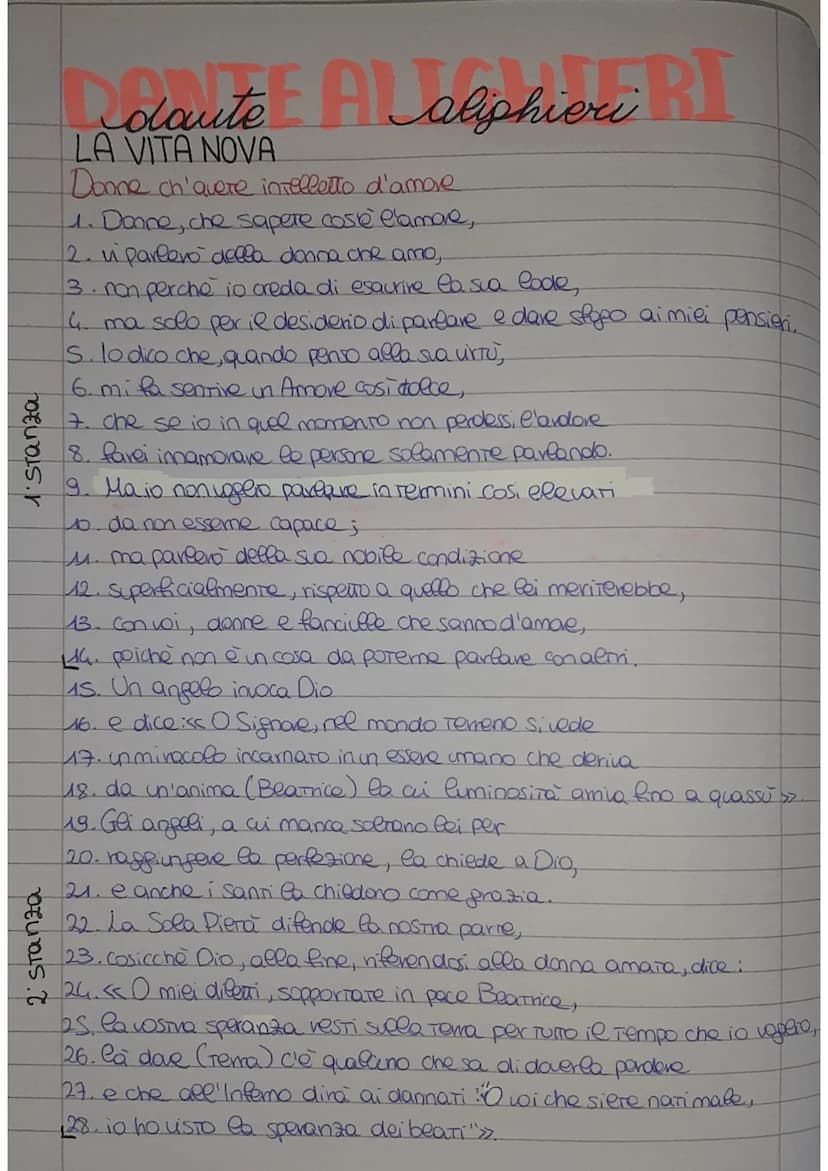 G giacomo da contini
Amore é uno desio cheven da 'cove
L'Amore e un desiderio che viene dal core
2. dowTo ad un eccesso di piacere;
3. gli o