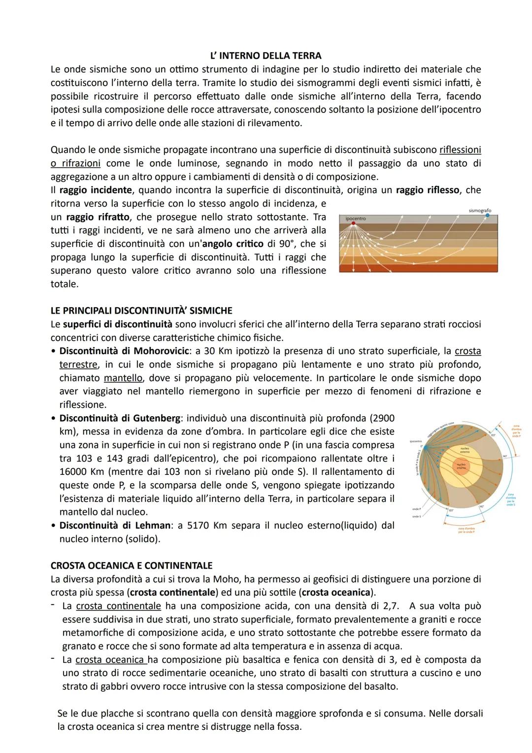 L’interno della Terra