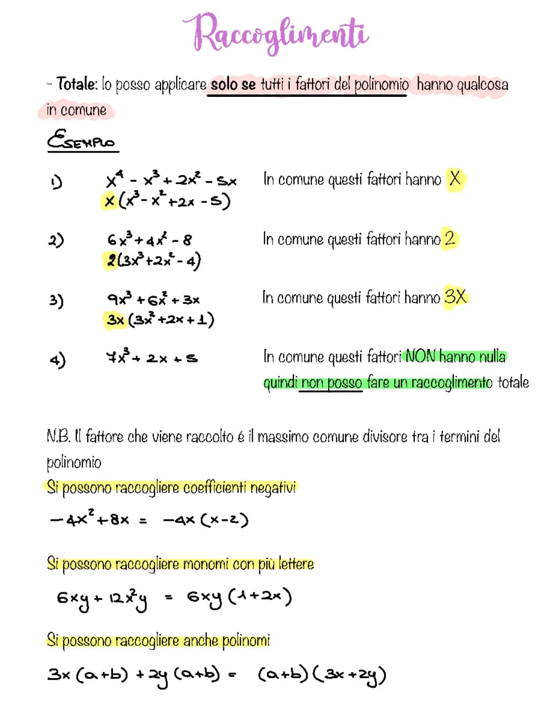 Divertiti con la Scomposizione dei Polinomi e Trinomi!