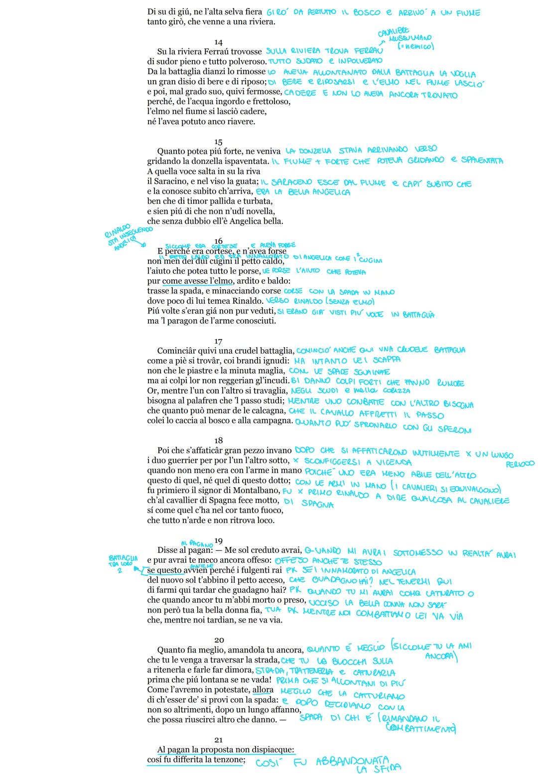 CAPO DE
SARACENI
Proemio
L'Orlando furioso si apre con il proemio* (ottave 1-4), che presenta il tema dell'opera
e, come nella tradizione ep