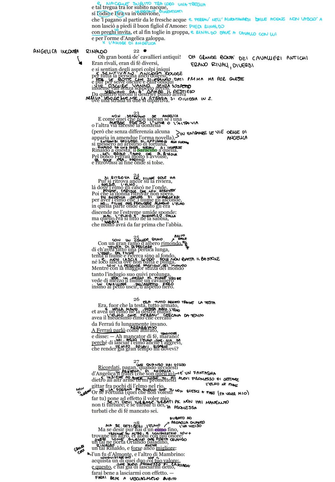 CAPO DE
SARACENI
Proemio
L'Orlando furioso si apre con il proemio* (ottave 1-4), che presenta il tema dell'opera
e, come nella tradizione ep