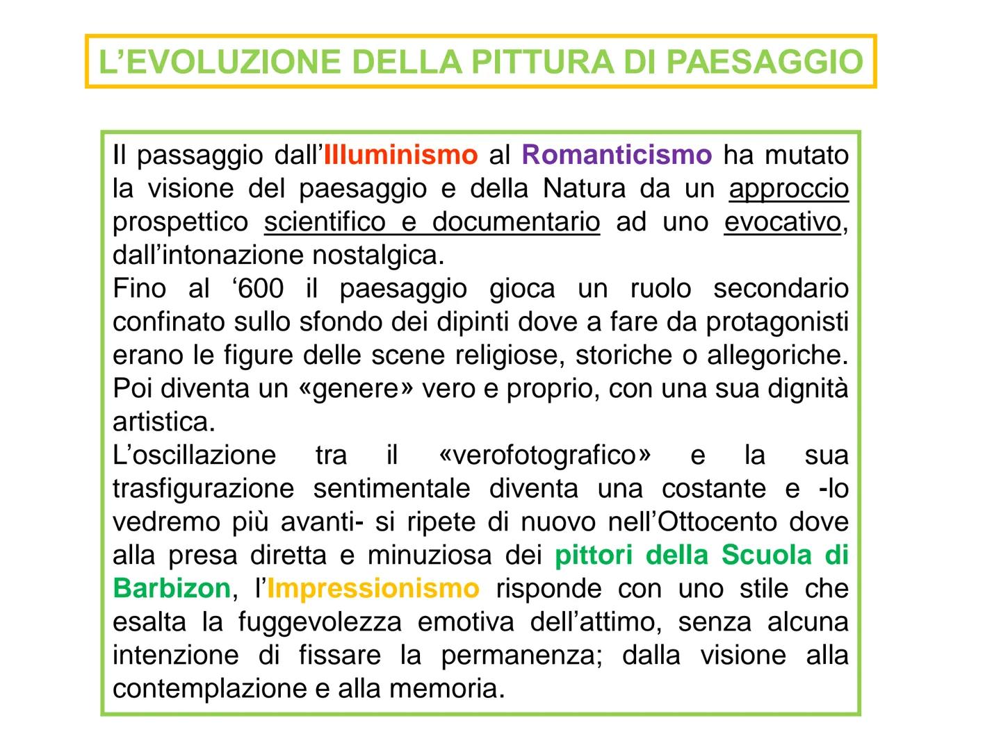 ROMANTICISMO
VS
NEOCLASSICISMO Una precisazione
Romanticismo
→ Neoclassicismo e
sono due fasi di uno
stesso processo storico, sovrapponibili