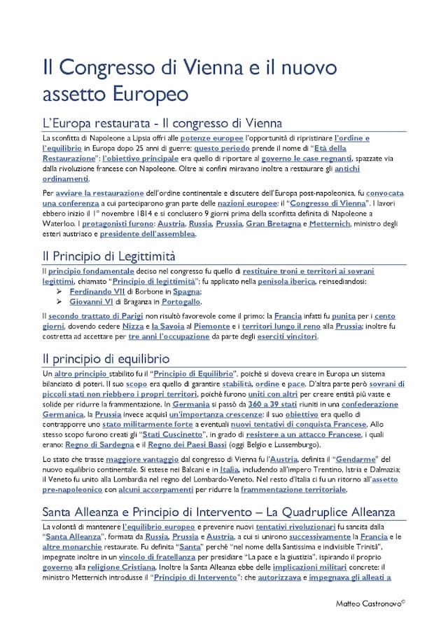 Know Il congresso di Vienna  thumbnail