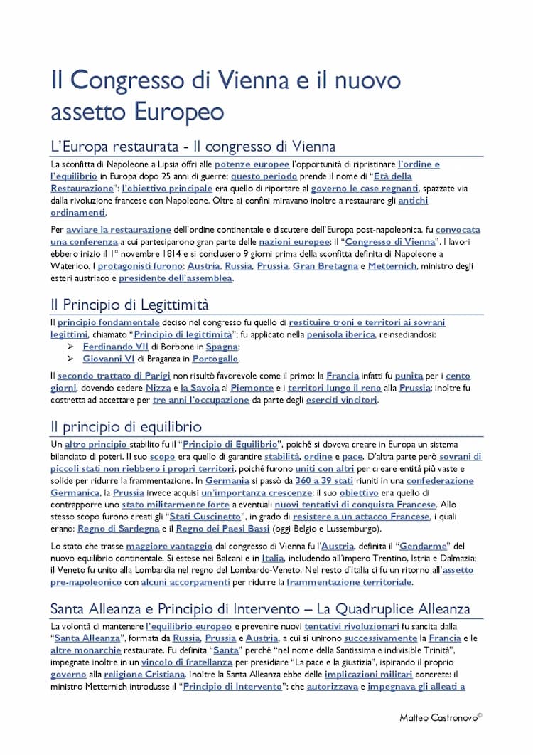 Know Il congresso di Vienna  thumbnail