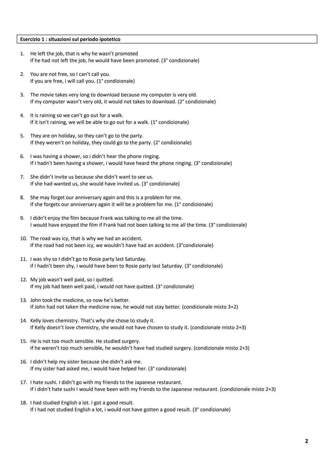 UNIT 6
GRAMMAR
● CONDITIONALS
● WISH / IF ONLY
ADVICE & OBLIGATION
● PAST MODALS
CONDITIONALS
0 CONDITIONAL
1ST CONDITIONAL
2ND CONDITIONAL
