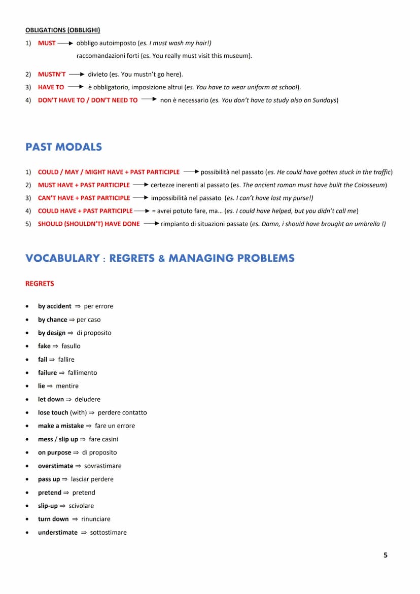 UNIT 6
GRAMMAR
● CONDITIONALS
● WISH / IF ONLY
ADVICE & OBLIGATION
● PAST MODALS
CONDITIONALS
0 CONDITIONAL
1ST CONDITIONAL
2ND CONDITIONAL
