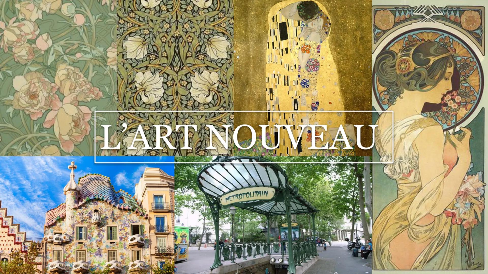 # L'ART NOUVEAU # L'Art Nouveau

L'Art Nouveau è un movimento artistico nato tra il 1890 e il 1914 (inizio della
prima guerra mondiale). Il 
