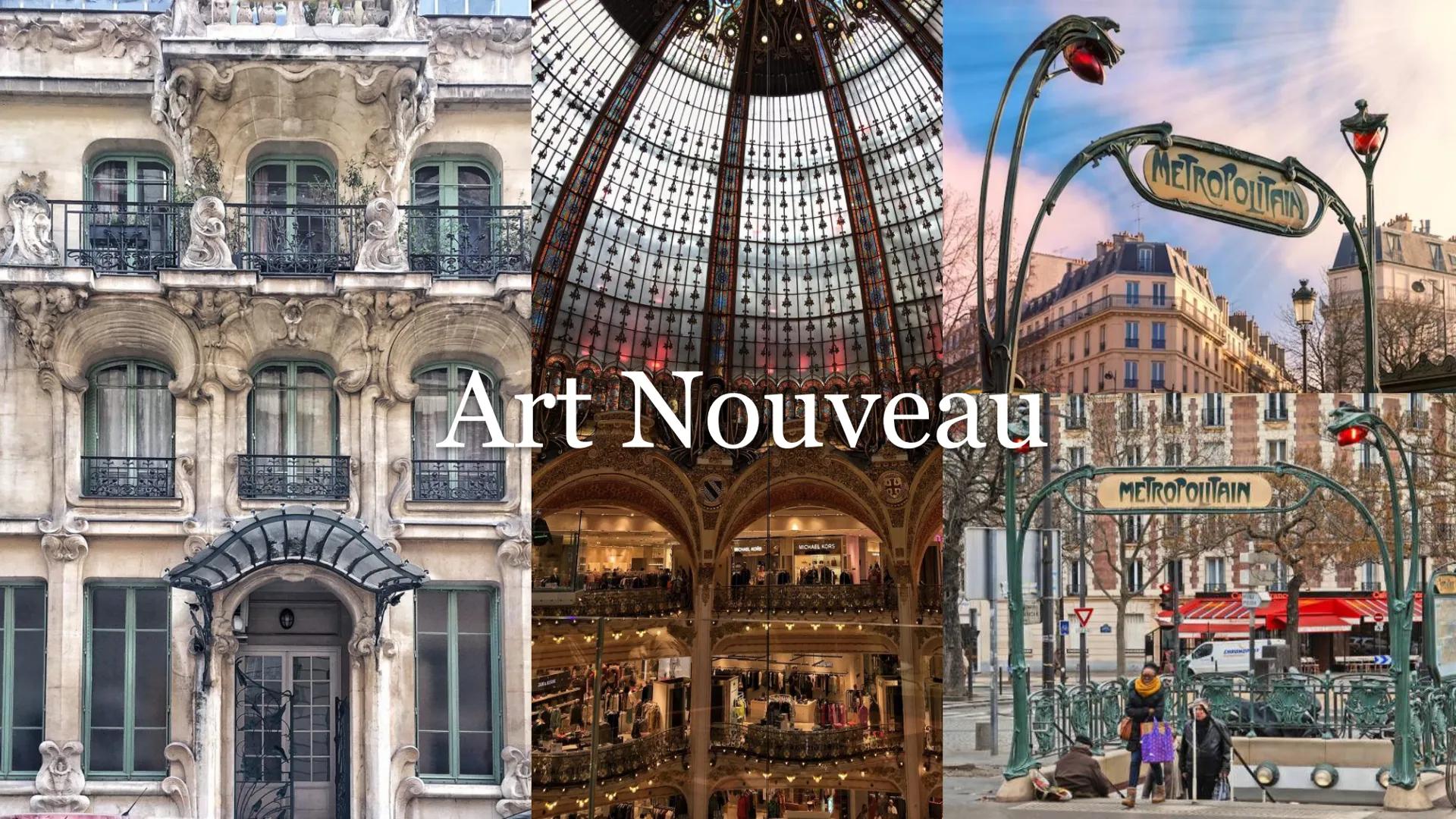 # L'ART NOUVEAU # L'Art Nouveau

L'Art Nouveau è un movimento artistico nato tra il 1890 e il 1914 (inizio della
prima guerra mondiale). Il 