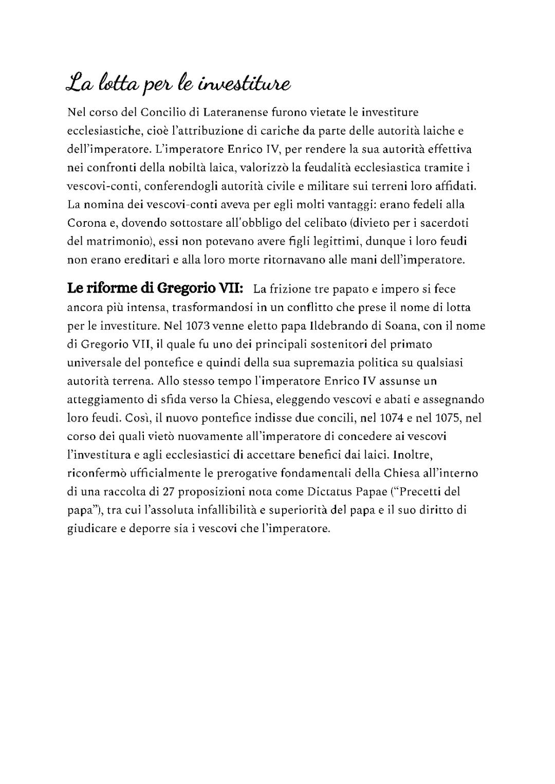 La lotta per le investiture medievali e il Concordato di Worms