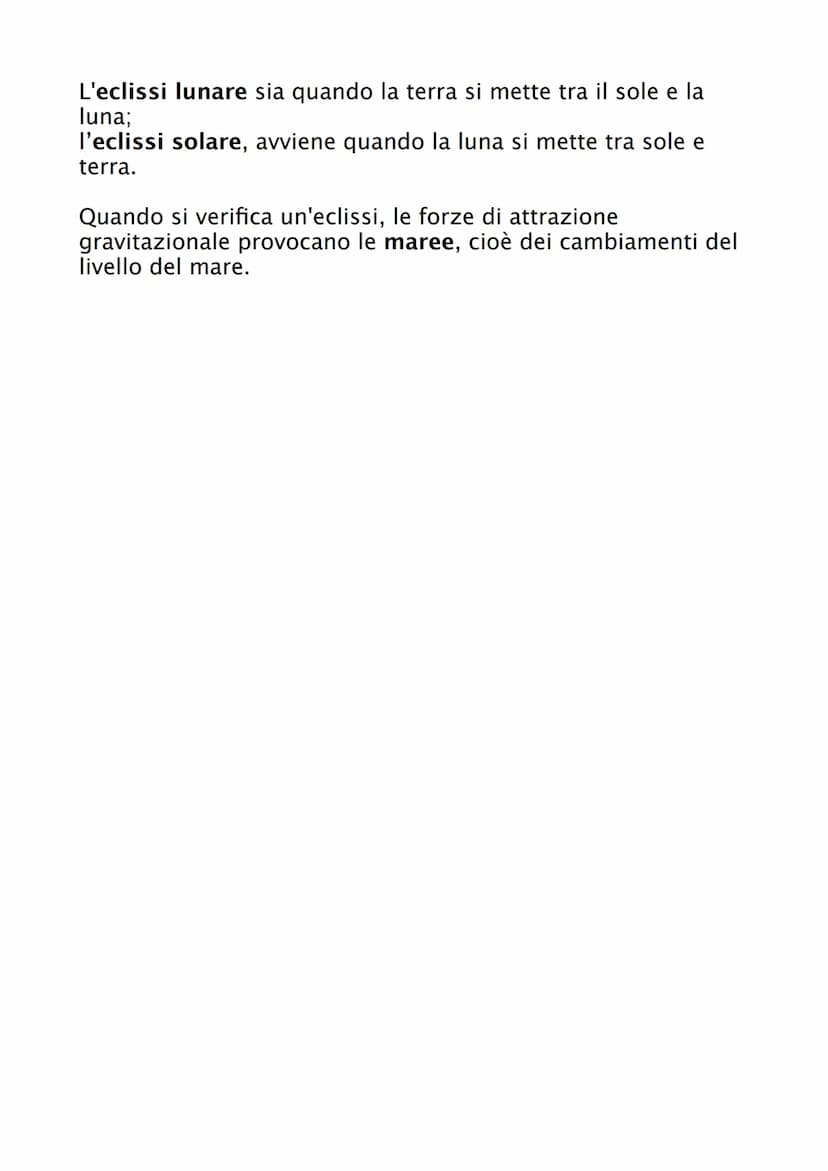 Luna
luna
Ogni corpo celeste che ruota attorno
ad altri pianeti prende il nome di
satelliti.
Ogni pianeta del sistema solare ha
vari satelli