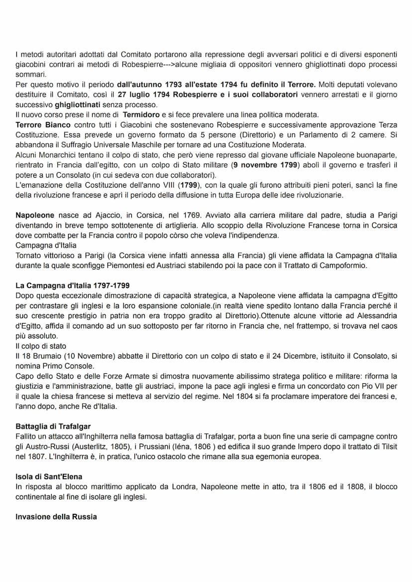 LA RIVOLUZIONE FRANCESE
Com'era la situazione in Francia nel 1700?
La Francia era uno Stato potente, retto da una monarchia assoluta gestita