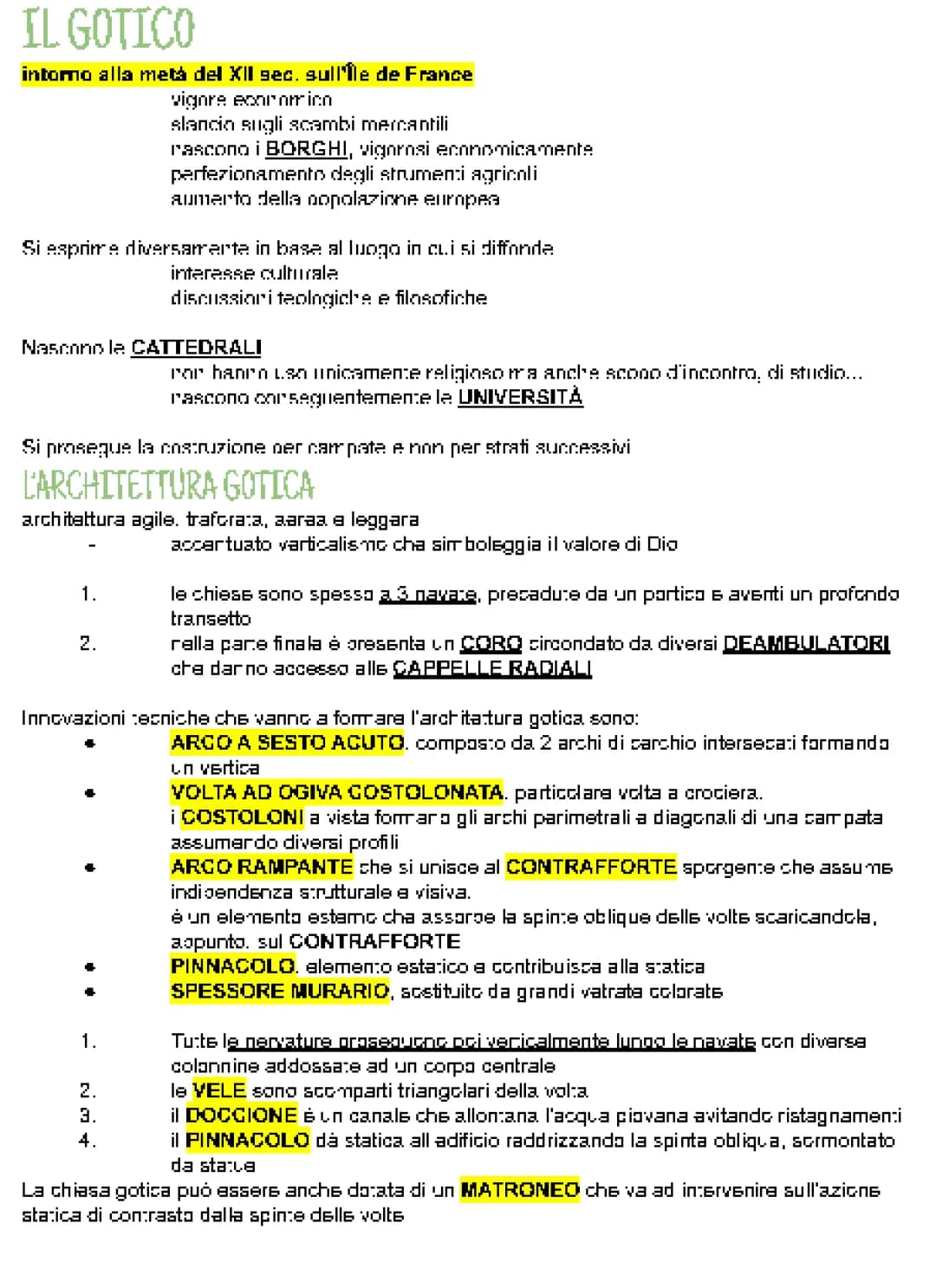 Scopri l'Architettura Gotica: Schema, Esempi e Caratteristiche