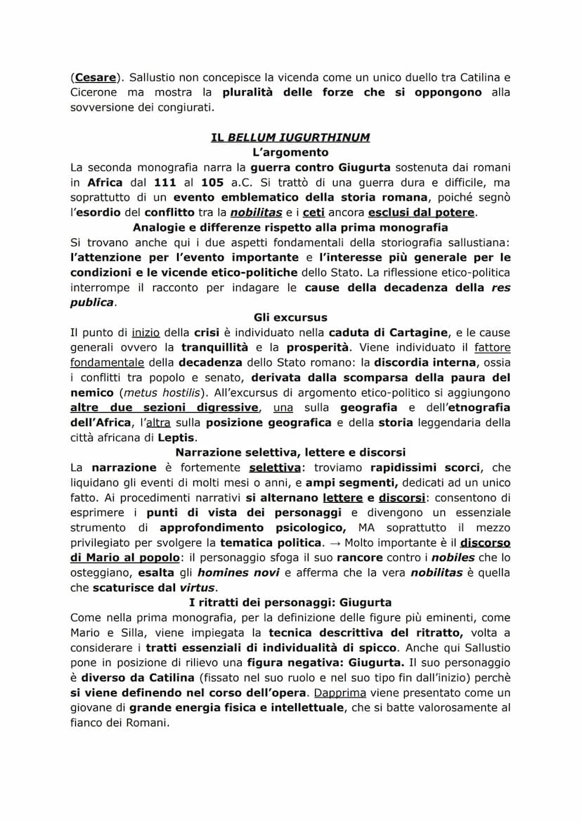 SALLUSTIO
VITA
Dalla nascita alla guerra civile
Gaio Sallustio Crispo nasce nel 86 a.C. e muore nel 35 a.C. da una famiglia
plebea. Intrapre