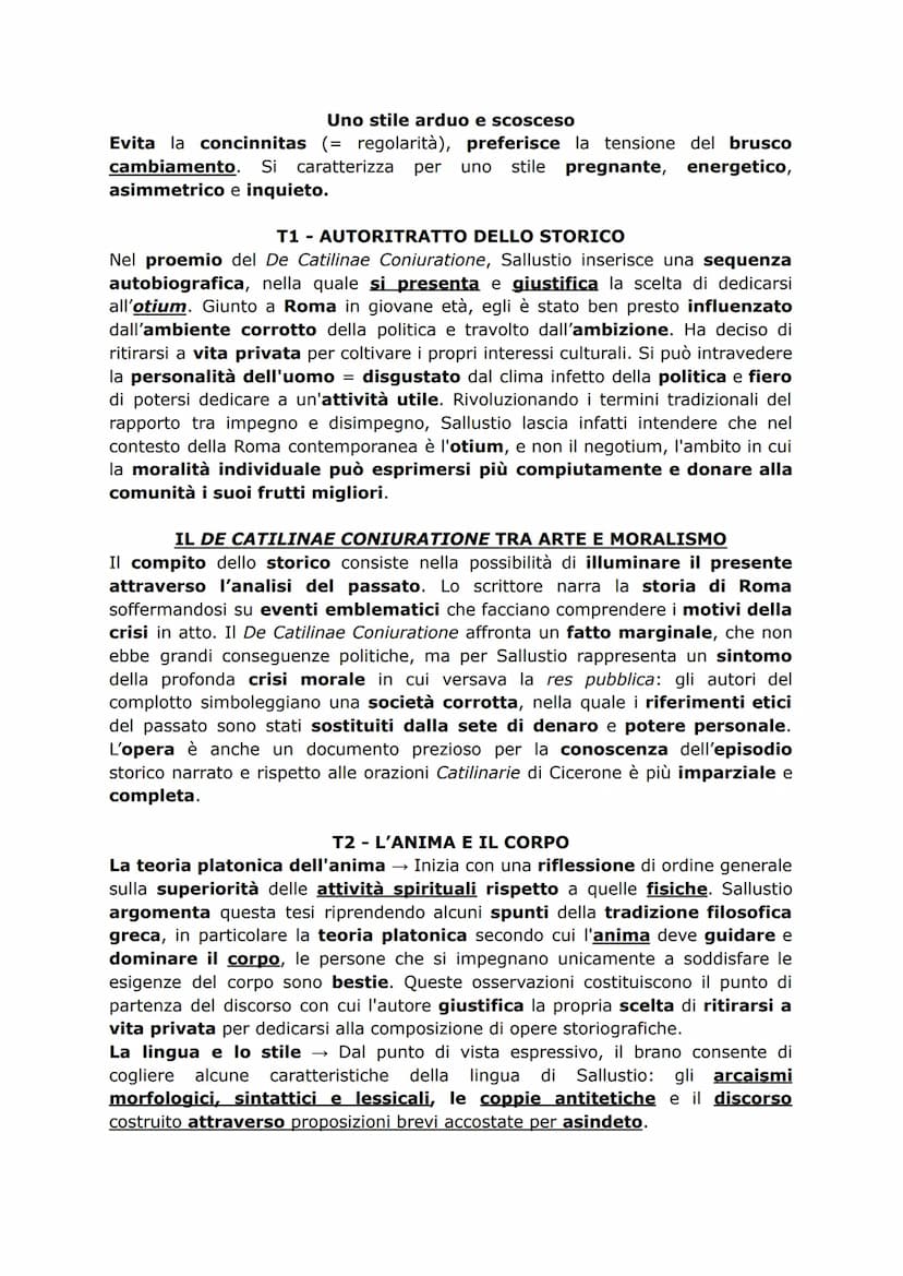 SALLUSTIO
VITA
Dalla nascita alla guerra civile
Gaio Sallustio Crispo nasce nel 86 a.C. e muore nel 35 a.C. da una famiglia
plebea. Intrapre